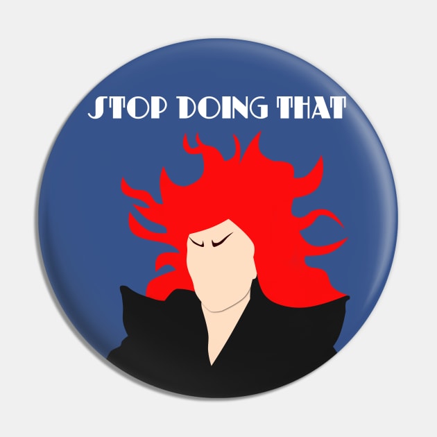 IT Crowd Aunt Irma Pin by OutlineArt