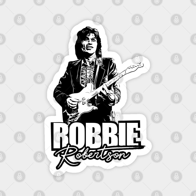 Robbie Robertson Magnet by ArtMofid