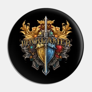 Wargamer Emblem Miniature Tabletop Wargaming Gaming D20 Pin