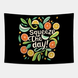 Squeeze The Day Lemon Tapestry