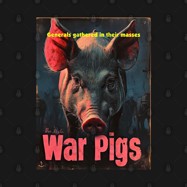 War Pigs, A vintage comics cover by obstinator