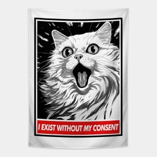 I Exist Without My Consent Tapestry