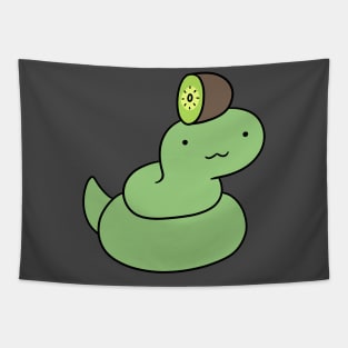 Kiwi Fruit Snake Tapestry