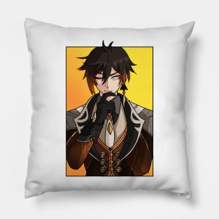 Zhongli Genshin Impact FANART Pillow