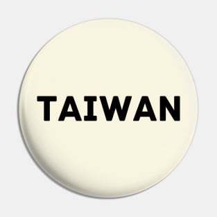 Taiwan, The Heart of Asia Pin