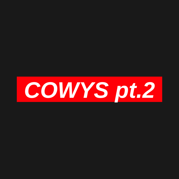 COWYS pt.2 // Red Box Logo by FlexxxApparel