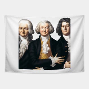 Classical Legends: Beethoven, Mozart, Bach Tapestry