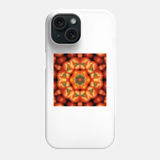 Vegetarian Kaleidoscope, Fruit Fantasy Patterns. Two Tomato Phone Case