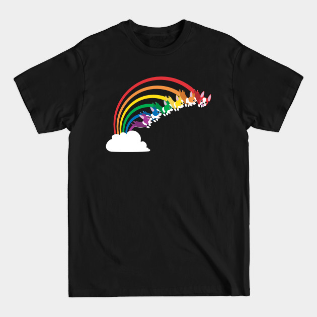 Disover Boston Terrier Rainbow - Boston Terrier - T-Shirt