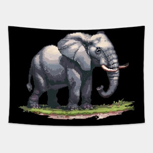 16-Bit Elephant Tapestry