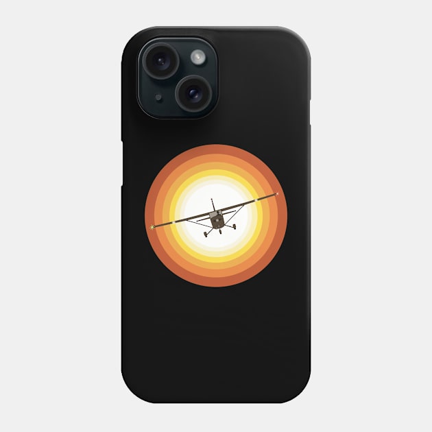 Cessna 172 Sunrise Phone Case by Kassi Skye