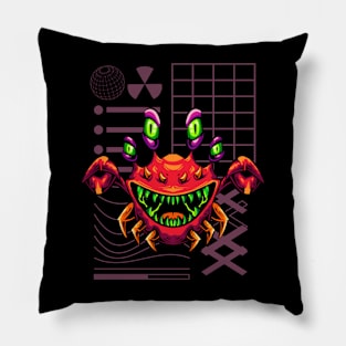 Crab Monster Pillow