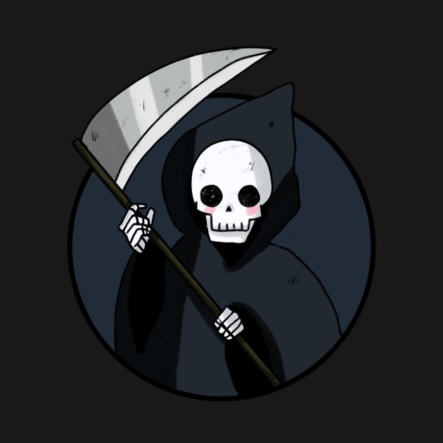 Cute grim reaper by Mayarart