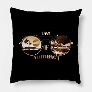 Summer day latest t shirts design 2023 Pillow