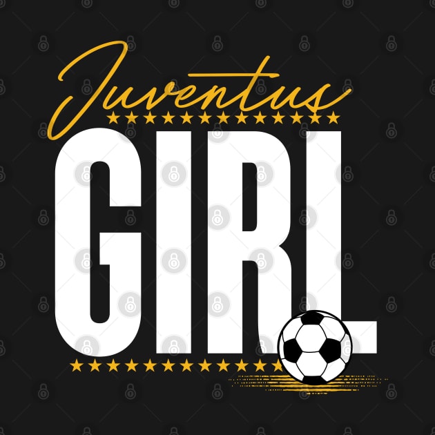 Juventus Fan Soccer Girl by goodwordsco