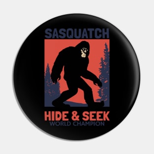 Vintage Sasquatch I Believe Pin