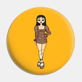 Fashion Girl Pin