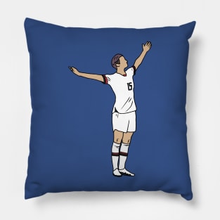 Megan Rapinoe Celebration Pillow