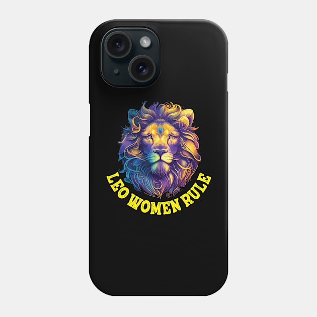 leo woman role Phone Case by 007KathMeow