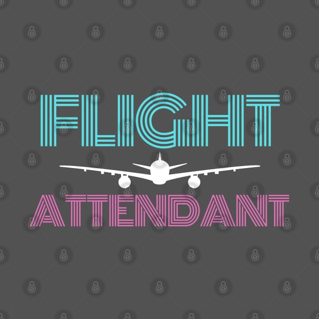 Flight Attendant Neon by Jetmike