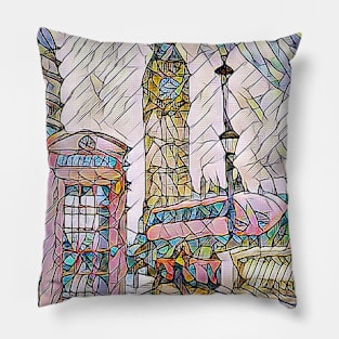 London's Big Ben Pillow