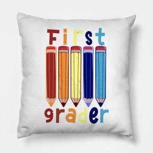 Funny First grader T-shirt Pillow