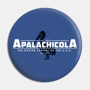 Apalachicola Florida - Pelican Pin