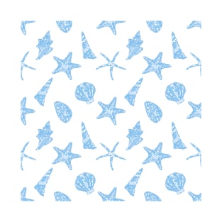 Underwater pattern #5 blue T-Shirt