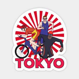 Tokyo Triathlon Magnet