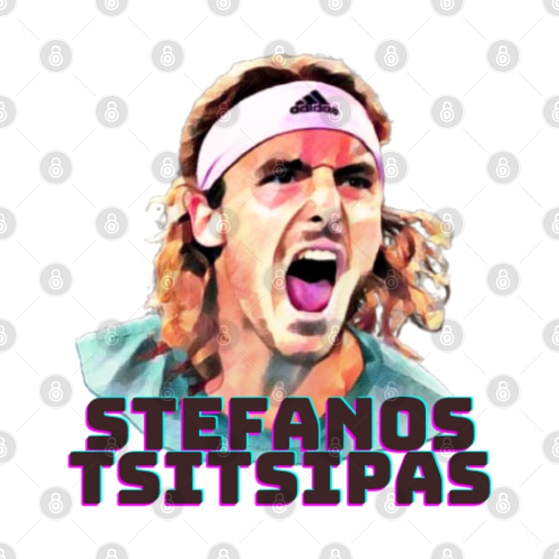 stefanos tsitsipas by BorodinaAlen