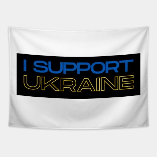 I Support Ukraine Tapestry