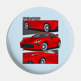 Red Toyota GR86 Pin