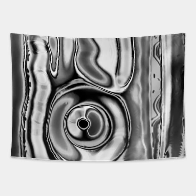 gray and black tangle shapes with different color styles and themes. Tapestry by Marccelus
