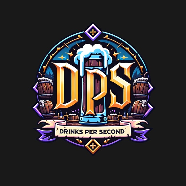 Drinks Per Second - DPS Logo by DadbodsTV