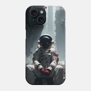 Astronaut in Space Phone Case