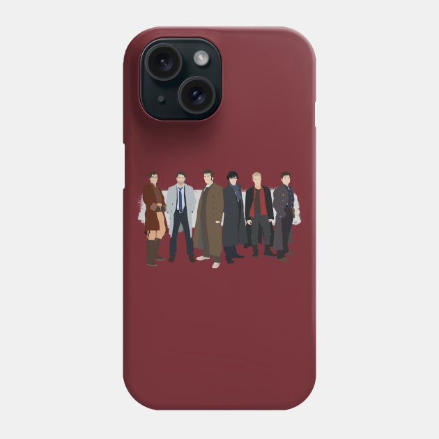 The Badass Long Coat Club Phone Case by MrSaxon101