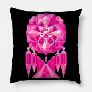Dreamcatcher Alone In The City Logo Pillow