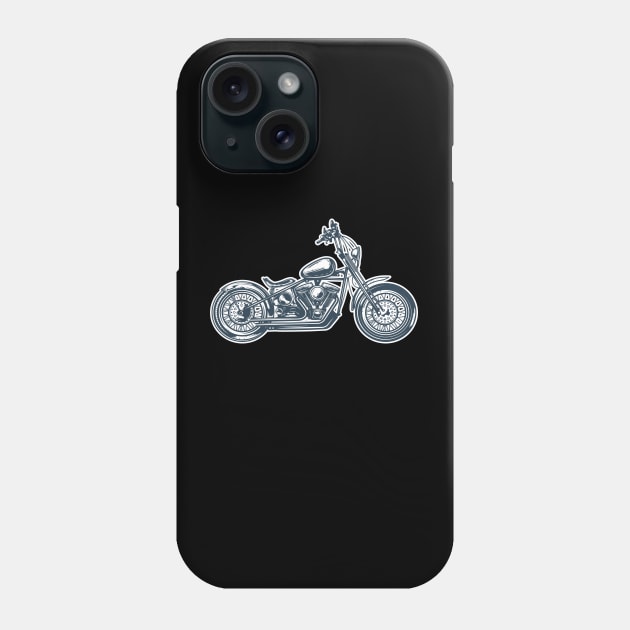 Motorbike Phone Case by piksimp