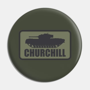 WW2 Churchill Tank Pin