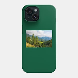 Landscape at Sauris di Sopra, Italy Phone Case