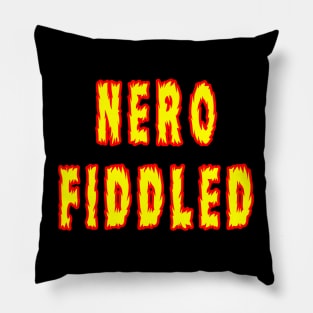 Nero Fiddled Pillow