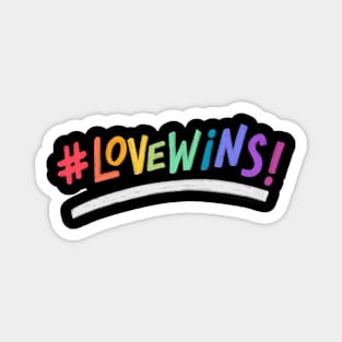 love wins Magnet