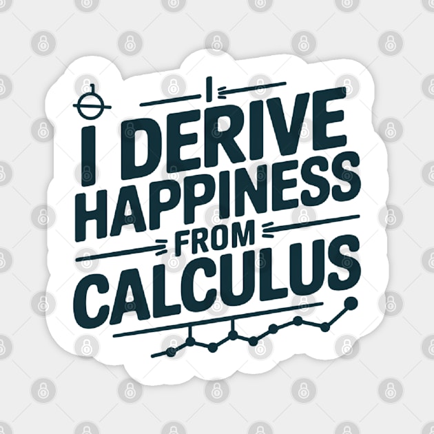 Calculus, Math Humor for Students & Teachers Magnet by Pixel Threads 