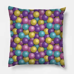 Sweets Candies Bubble Texture Pattern Pillow