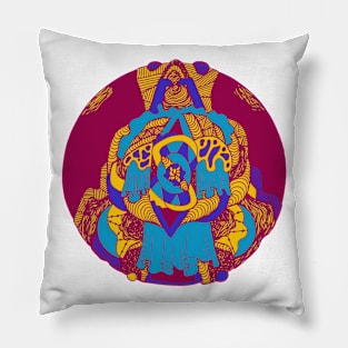 Triad Circle of Ornament Pillow