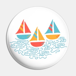 Boats Pin