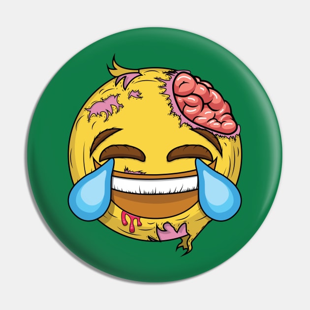 If the most famous emoji was a zombie Pin by Bomdesignz