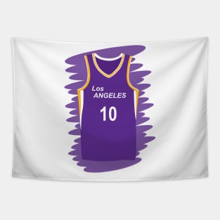 Los Angeles Sparks uniform number 10 Tapestry