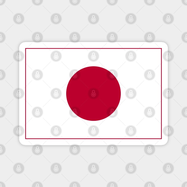 Flag of Japan Magnet by COUNTRY FLAGS