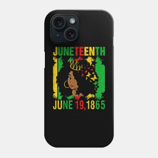 Juneteenth June 19 1865 Juneteenth Freedom Day Black History Phone Case